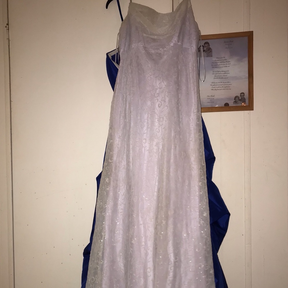 Formal purple dress